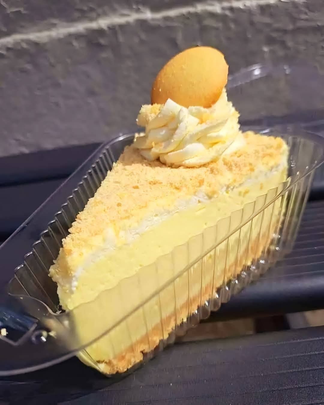 Banana Pudding slice