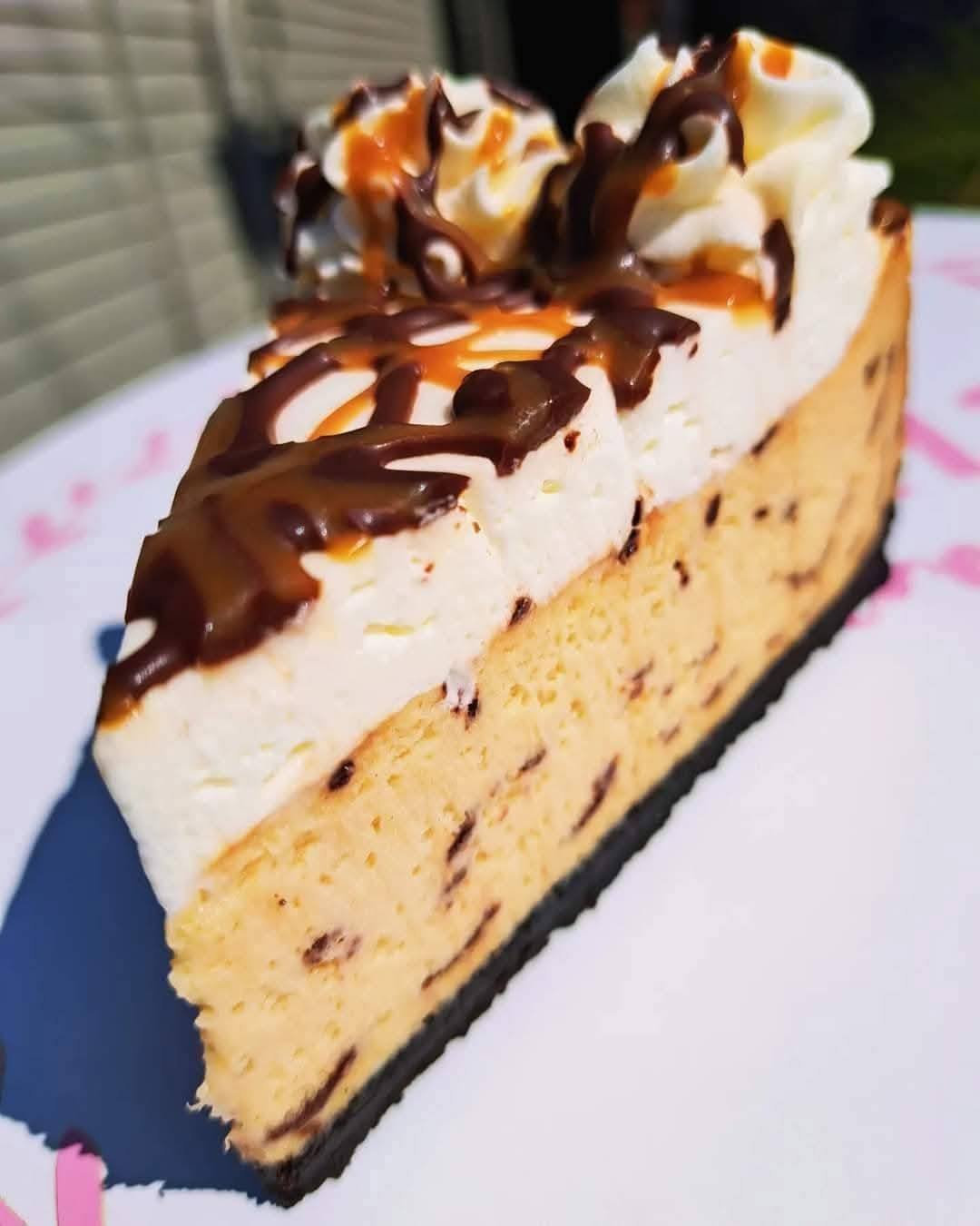 Choc Bourbon Turtle slice